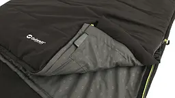 Спальний мішок Outwell Contour Reversible/+2°C Midnight Black Right (230382) - мініатюра 5