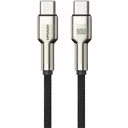 Дата кабель Amaya 310CC Type-C to Type-C 60W (1m) Brown