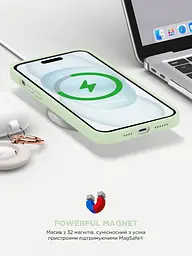 Чохол ArmorStandart ICON2 MagSafe для Apple iPhone 15 Soft Mint (ARM77010) - мініатюра 9