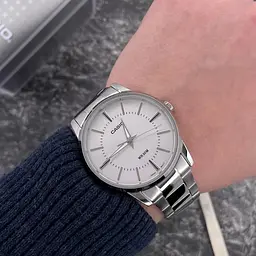 Чоловічий годинник Casio MTP-1303D-7A Сріблястий ( AT1141-0312 ) - мініатюра 2