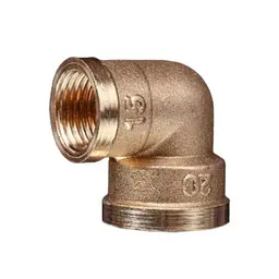 Коліно перехідне Lexline К.0112-В 1/2"х 3/4"В посилене латунь 30412