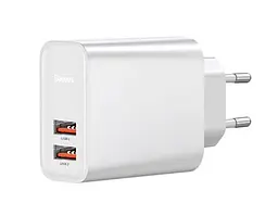 Зарядне швидке Baseus Speed Quick Charger 2USB 30W QC PD CCFS-E02 - мініатюра 2