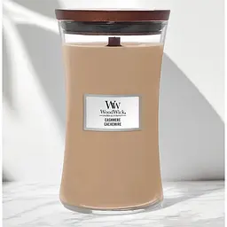 Свічка Woodwick Cashmere Large Кашемір 609 г (1720903E) - мініатюра 2