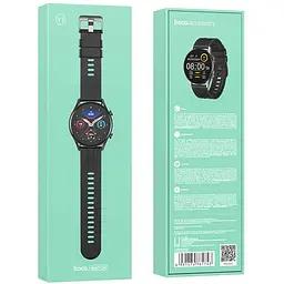 Розумний годинник HOCO Y7 Track HeartRate IP68 чорний - мініатюра 8