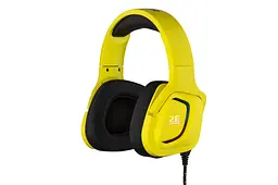 Навушники ігрові з мікрофоном 2E GAMING HG340 Yellow, mini-jack/dual 3.5mm, RGB, 2 м - мініатюра 5