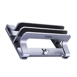 Підставка для ноутбука UGREEN LP258 Vertical Laptop Stand Dual-slot сірий (60643) - мініатюра 3