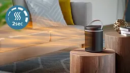Термовентилятор Philips Series 3000 темно-сірий (CX3120/01) - мініатюра 7