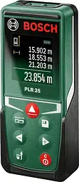 Далекомір лазерний PLR 25 Bosch hoz0014002