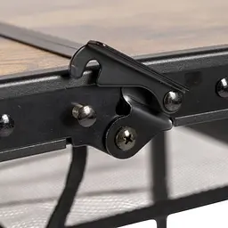Стіл Bo-Camp Decatur 90x60 cm Black/Wood look (1404200) - мініатюра 7