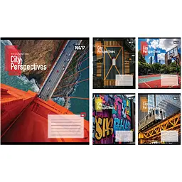 Зошит шкільний Yes City perspectives А5 24 аркушів лінія 20 шт. (769074)