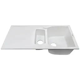 Кухонна мийка Adamant New Line Plus 975x495x235 білий 508223, Білий - мініатюра 2