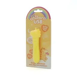 Вібратор-єдиноріжка Unihorn USB Bullet - Bean Blossom, віброкуля, USB-зарядка, 10 режимів - мініатюра 3