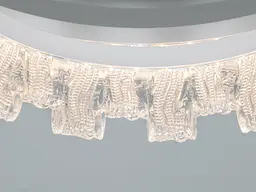 LED-світильник стельовий Diasha MX78205/500+300WH 72W, 2 кільця, 3 режими світла, 50×60 см - мініатюра 5
