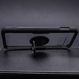 Чохол бампер Primolux Ring Magnetic Stand для смартфона Samsung Galaxy S10e (SMG970) Black - мініатюра 4