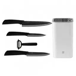 Набір ножів з підставкою Huo Hou Nano Ceramic Knifes Set 5 in 1