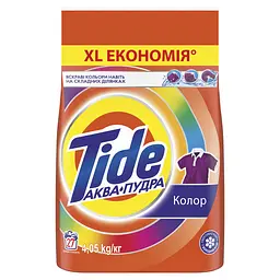 Пральний порошок Tide Аква-Пудра Color 4.05 кг - мініатюра 2