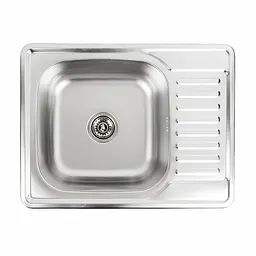Кухонна мийка з нержавіючої сталі Valeso декор 6550 (0,8/180 мм), Decor - мініатюра 8