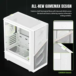 Корпус GameMax Aeris 330 MW White [177624] - мініатюра 9