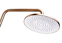 Душова система з виливом Rea Drop brushed copper REA-P7064 - мініатюра 6