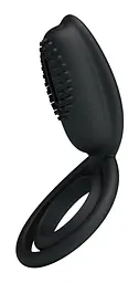 Насадка з вібрацією Pretty Love Penis Ring Black Baile BI-026218 87678 - мініатюра 1