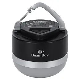 Кемпінговий ліхтар Mactronic BeamBox 160 Lm з Bluetooth-колонкою, USB-C, чорний - мініатюра 3