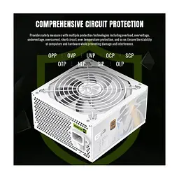 Блок живлення Gamemax 750W (GP 750B WH) - мініатюра 8