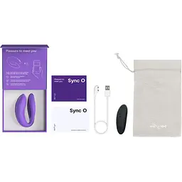 Смарт вібратор для пари We-Vibe Sync O (Purple) - мініатюра 4