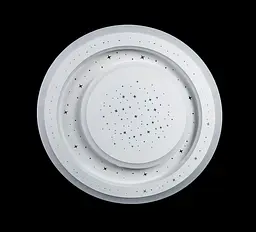 Люстра стельова LED Splendid Ray LK39347/480/2, 2 лампи, білий, 48 см, регулювання яскравості, сучасний стиль - мініатюра 4