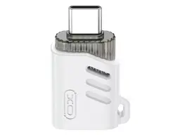 Перехідник XO USB Type-C - USB-A White (NB256B) - мініатюра 4