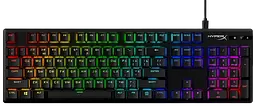 Клавіатура HyperX Alloy Origins Red PBT ENG/RU RGB Black (639N3AA)
