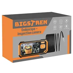 Відеоендоскоп 5 м Bigstren 19376 Full HD, ендоскопічна камера з екраном 4,3" та захистом IP67 - мініатюра 8