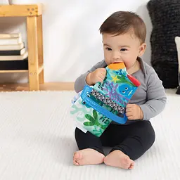 Іграшка-книжка м'яка розвиваюча Baby Einstein Shades of the Sea - мініатюра 5