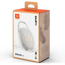 Портативна колонка JBL Clip 5 White (JBLCLIP5WHT) - мініатюра 9