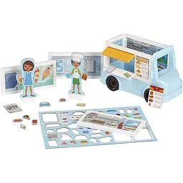 Ігровий набір Melissa & Doug Магазин піци та морозива магнітний (MD30658) - мініатюра 2