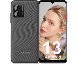 Смартфон Doogee N50S 4/128Gb акб 4200 мАг чорний (6924351669355) - мініатюра 6