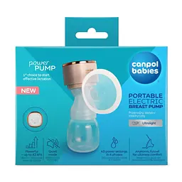 Молоковідсмоктувач Canpol babies PowerPump портативний електричний (20/107) - мініатюра 3