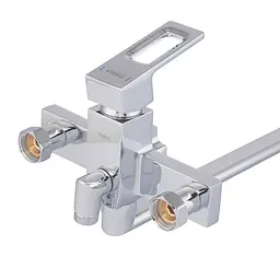 Змішувач для ванни Haiba Kant 006 Euro HB9602 Хром - мініатюра 4