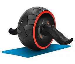 Колесо для преса PowerPlay 4326 зі зворотним механізмом AB Wheel Pro Чорно-червоне (PP_4326_Black/Red) - мініатюра 4