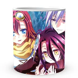 Кухоль GeekLand No Game No Life Без гри немає життя Шуви Рику NGNL 002.15 330 мл білий - мініатюра 2