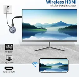 Wi-Fi HDMI адаптер Miracast для бездротового виведення зображення на ТВ - мініатюра 2