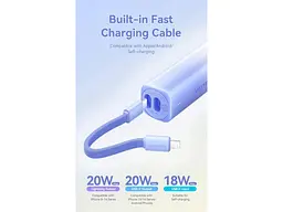 Зовнішній акумулятор (Power Bank) Vention 5000mAh 20W Blue (FHWL0) - мініатюра 7
