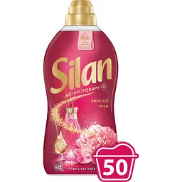 Кондиціонер для білизни Silan  Ароматерапія Чуттєва троянда 1.1 л - мініатюра 1