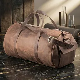 Сумка дорожня Grande Pelle 11045 коричнева - мініатюра 4