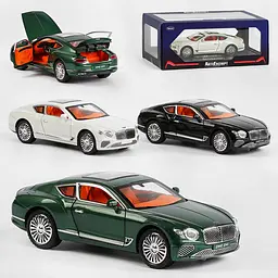 Колекційна металева модель спорткара АвтоЕксперт Bentley Continental GT з інерцією, світлом та звуком 1:24 - мініатюра 8
