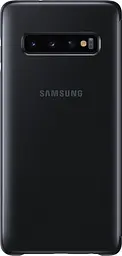 Чохол-книжка Samsung Clear View Cover для Samsung Galaxy S10 SM-G973 Black (EF-ZG973CBEGRU) - мініатюра 2