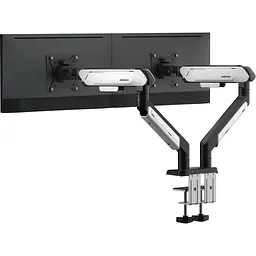Настільне кріплення для моніторів Anda Seat Stealth Pro II Duo 17-42` Black White (AD-W-A9-2S-BW) [148300] - мініатюра 9