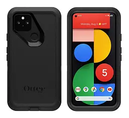 Чохол протиударний з кліпсою OtterBox Defender 77-65747 для Google Pixel 5 (6") Black - мініатюра 8