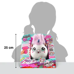 Набір DIY AIRBRUSH PLUSH - Hair'iffic "Зроби зачіску - Принцеса" з іграшковим аерографом CanalToys Art.AIR040/1 - мініатюра 8