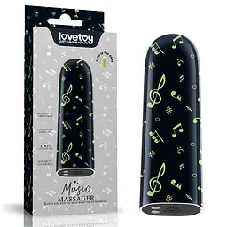 Вібропуля Rechargeable Glow-in-the-dark Music Massager
