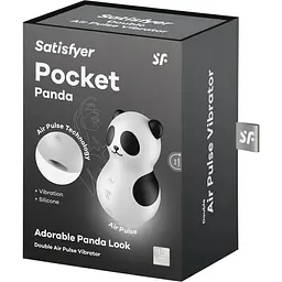 Вакуумний стимулятор Satisfyer Pocket Panda - мініатюра 7